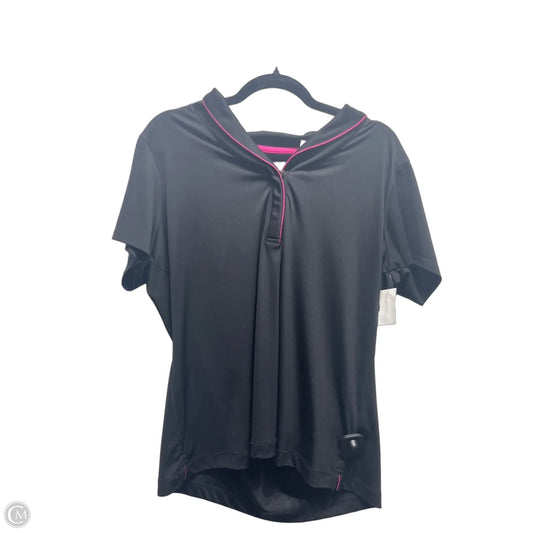 Top Short Sleeve By ep pro tour tech In Black & Pink, Size: Xl