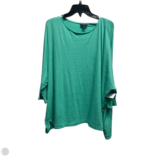 Top Short Sleeve By J. Jill In Green, Size: Xlp