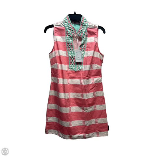 Dress Casual Short By Sail To Sable In Green & Pink, Size: S