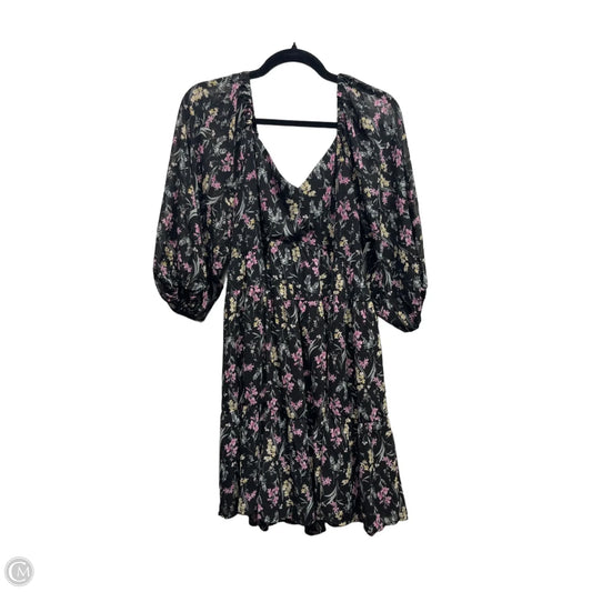Dress Party Short By Arula In Black & Pink, Size: Xl