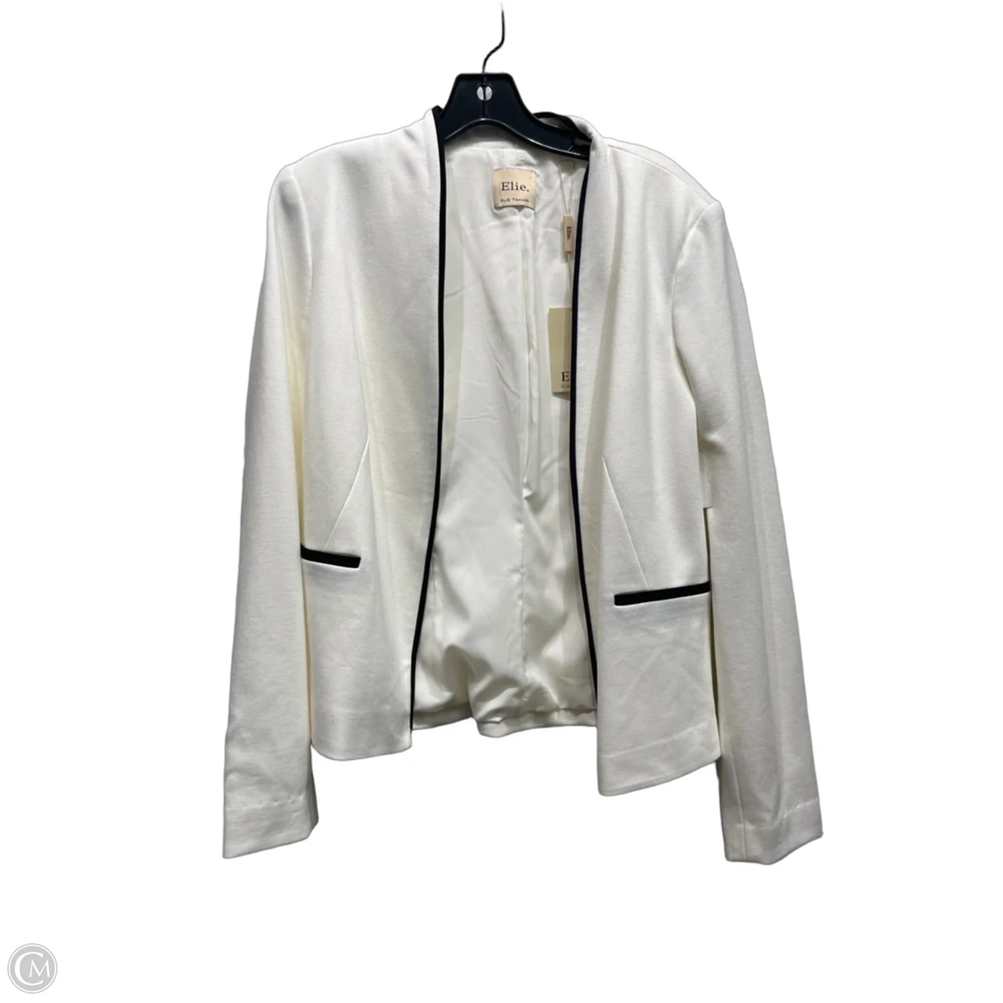 Blazer By Elie Tahari In Black & White, Size: 14