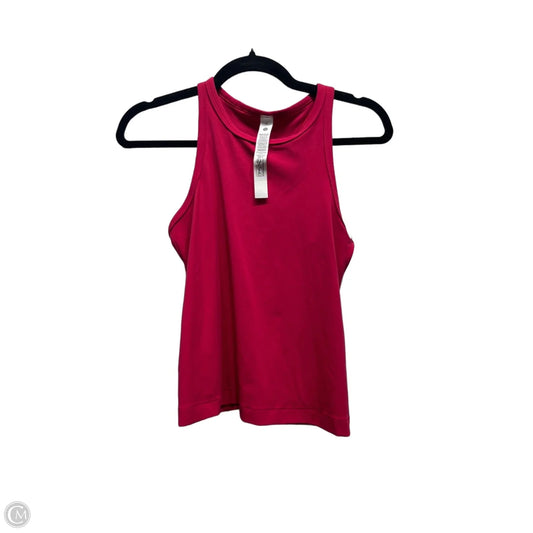 Athletic Tank Top By Lululemon In Pink, Size: 8
