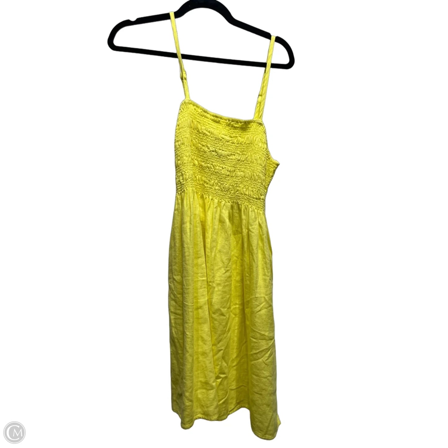 Dress Casual Short By Universal Thread In Yellow, Size: S
