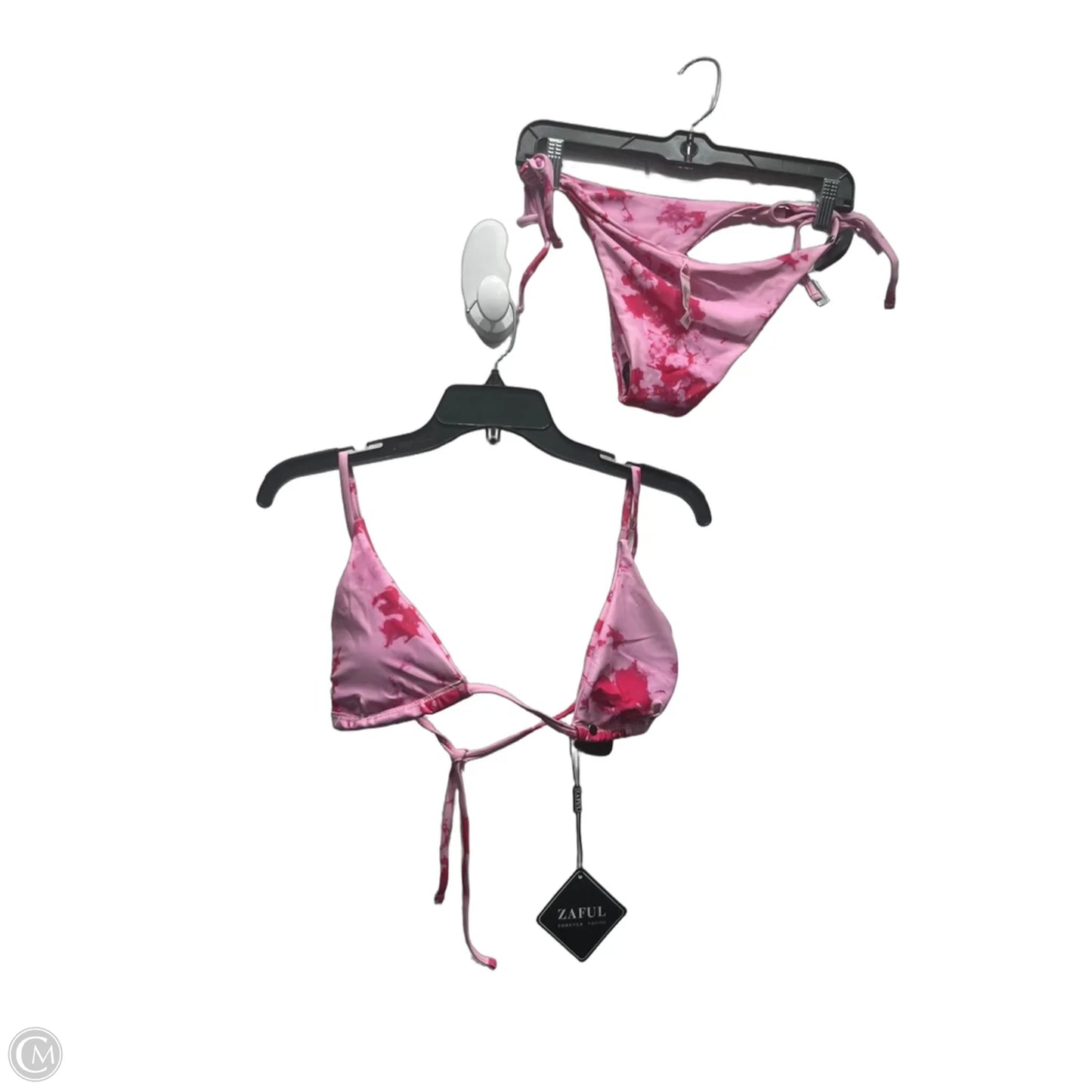 Swimsuit 2pc By Zaful In Pink & Red, Size: 6