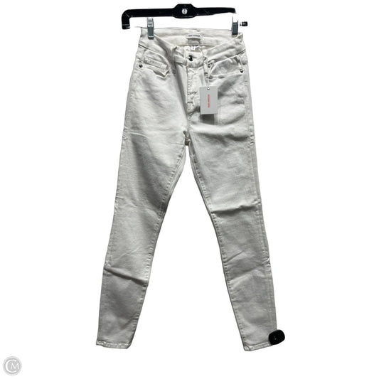 Jeans Skinny By Good American In White, Size: 2