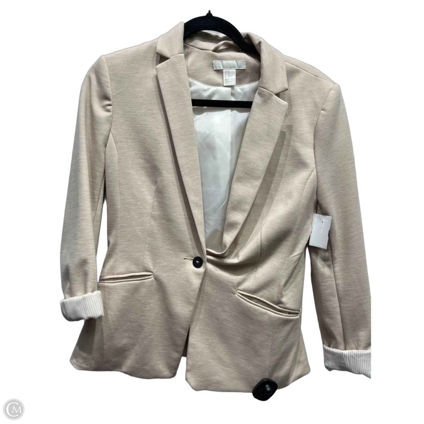 Blazer By H&m In Tan, Size: 10