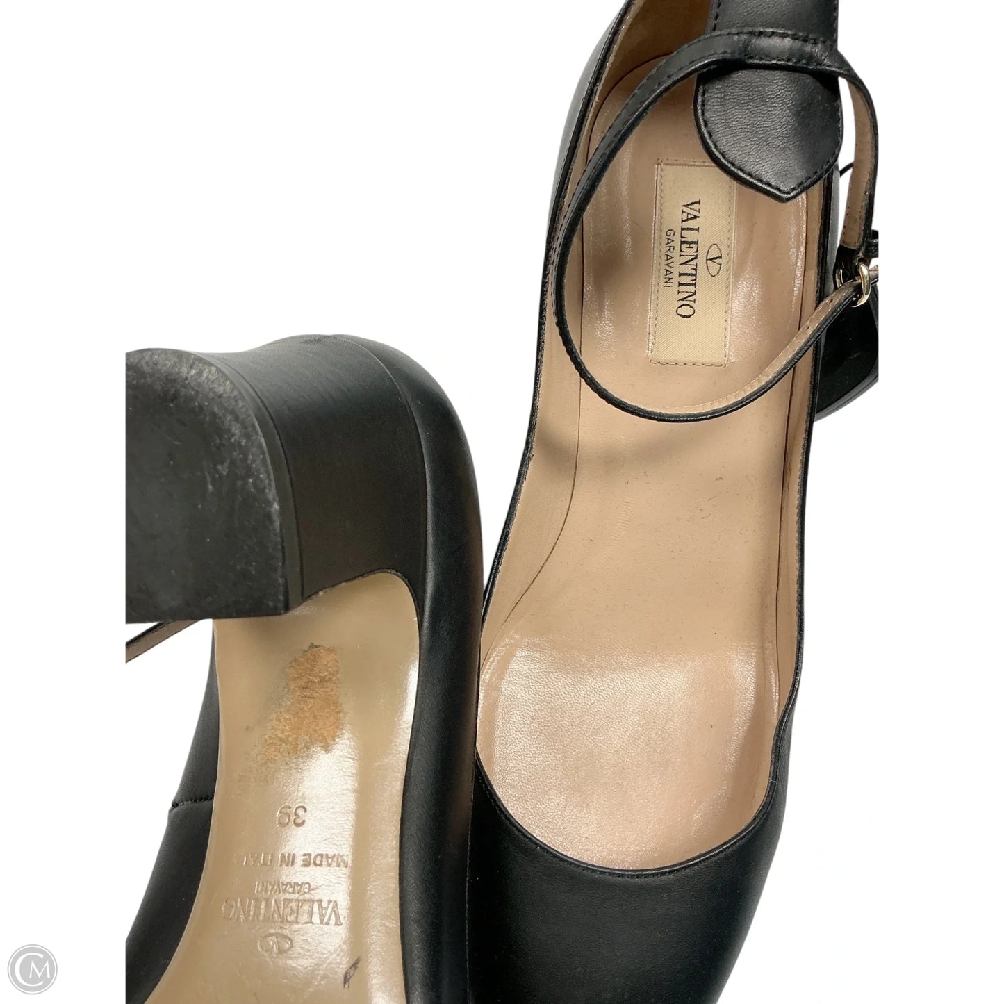 Shoes Luxury Designer By Valentino-garavani In Black, Size: 9
