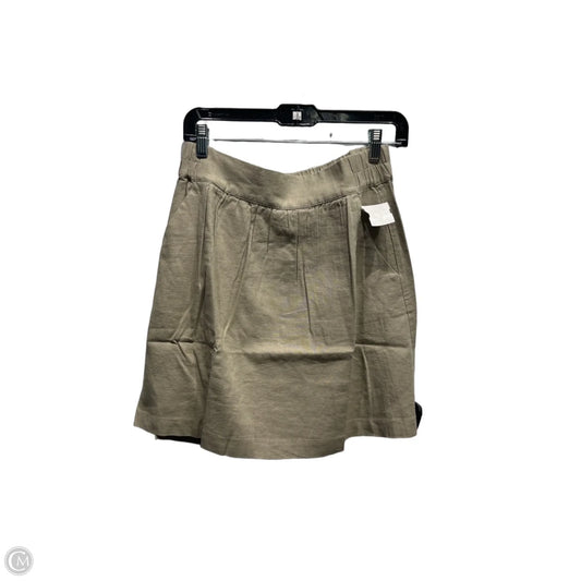 Skirt Mini & Short By Loft In Tan, Size: Xs