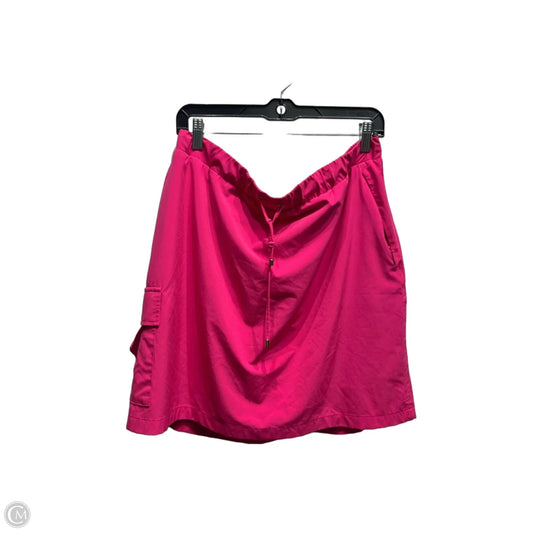 Skort By Chicos In Pink, Size: 16