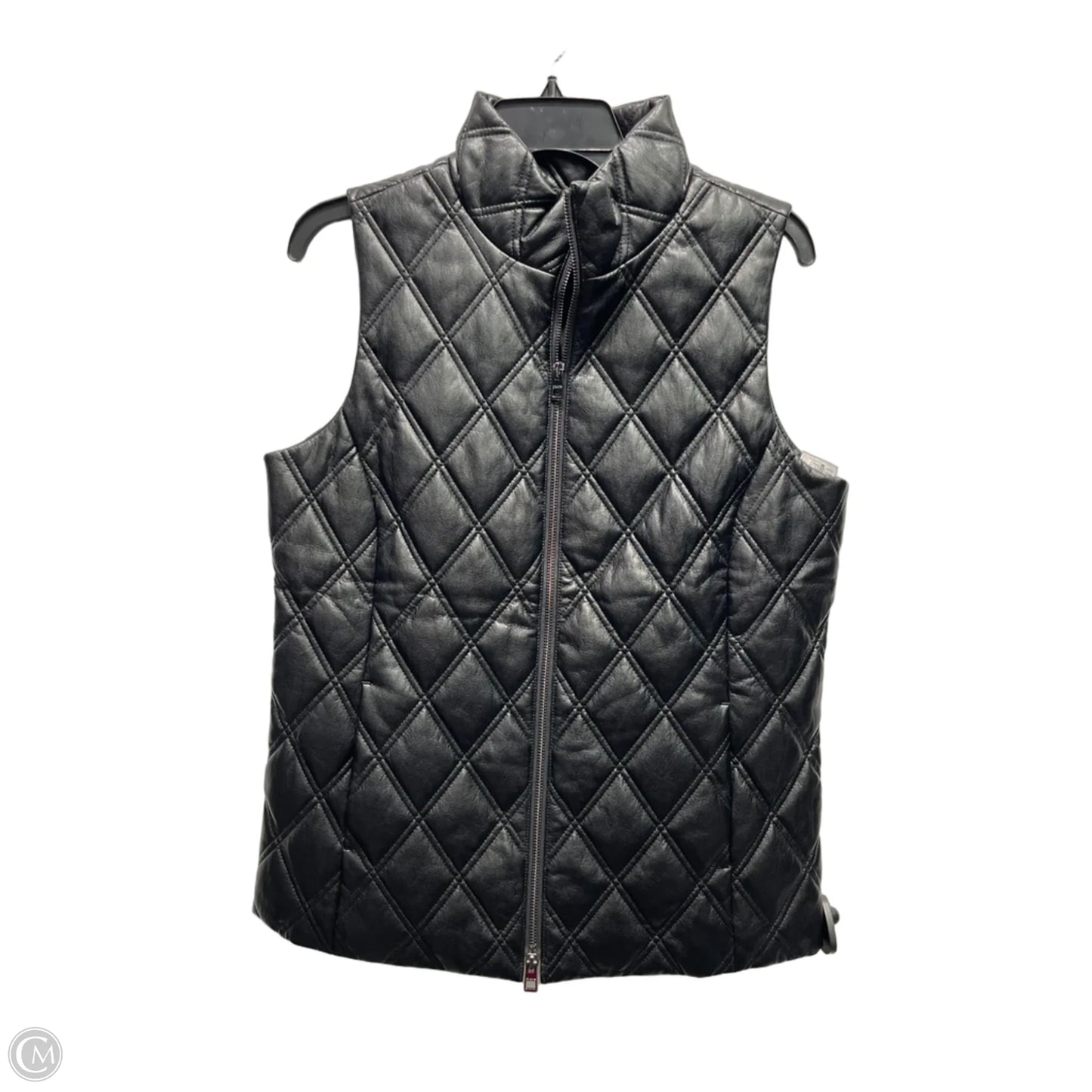 Vest Puffer & Quilted By Chicos In Black, Size: M