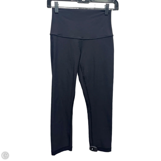 Athletic Leggings Capris By Lululemon In Black, Size: Xs
