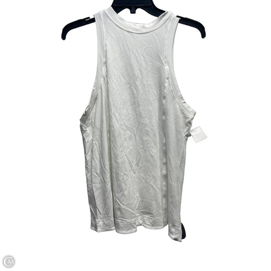 Athletic Tank Top By Lululemon In White, Size: 12