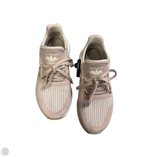 Shoes Athletic By Adidas In Tan, Size: 6