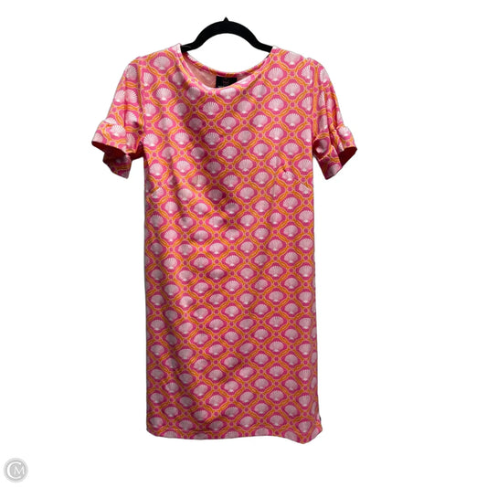 Dress Casual Short By Clothes Mentor In Orange & Pink, Size: Xs