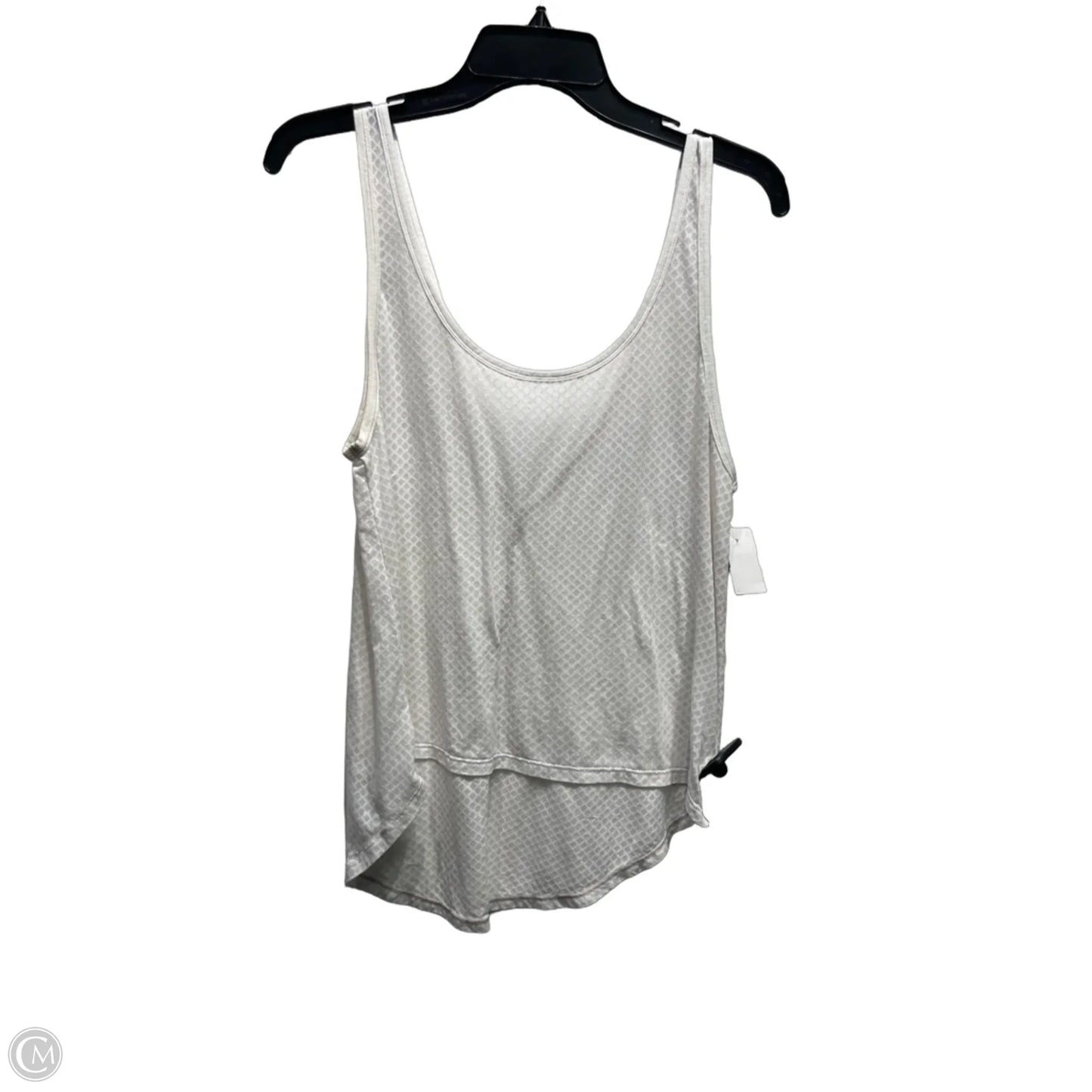 Athletic Tank Top By Lululemon In White, Size: S