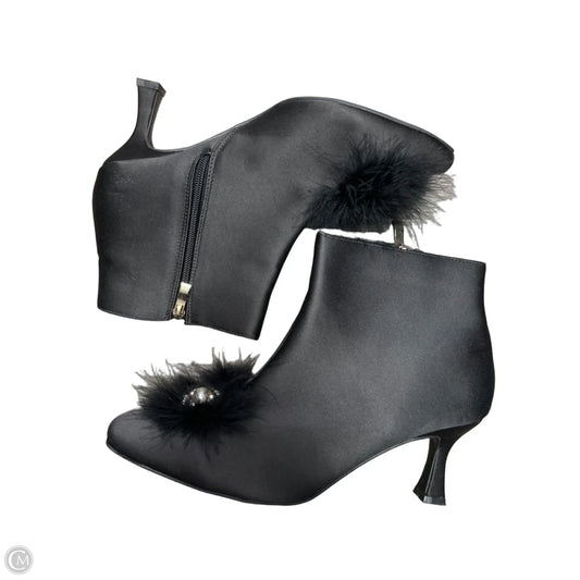 Boots Ankle Heels By C Est. 1946 In Black, Size: 10