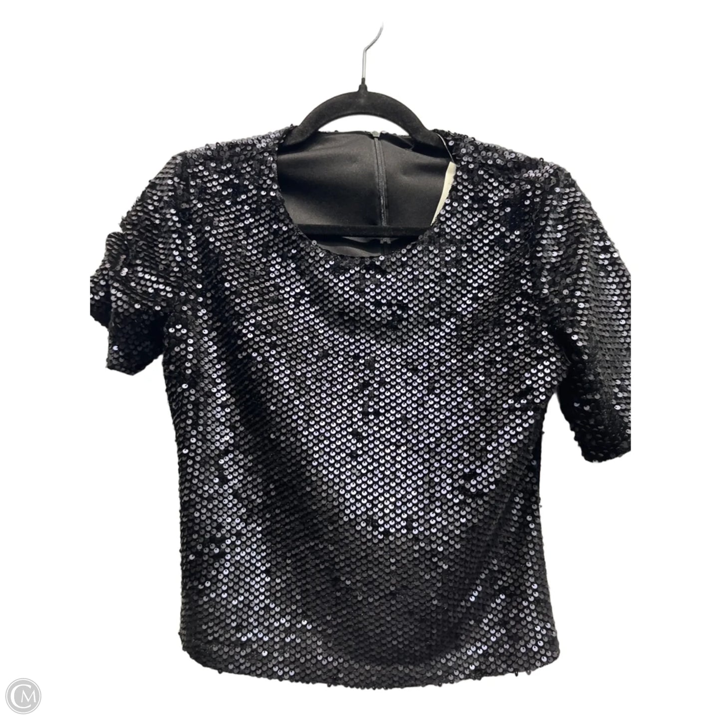 Top Short Sleeve By Ann Taylor In Blue, Size: S