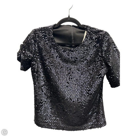 Top Short Sleeve By Ann Taylor In Blue, Size: S