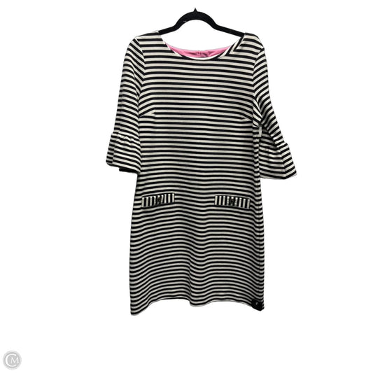 Dress Designer By Lilly Pulitzer In Black & White, Size: L