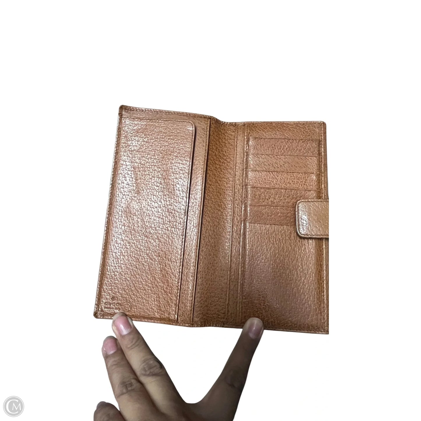Wallet Luxury Designer By Gucci, Size: Large