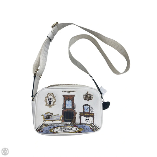 Crossbody Designer By Karl Lagerfeld, Size: Small