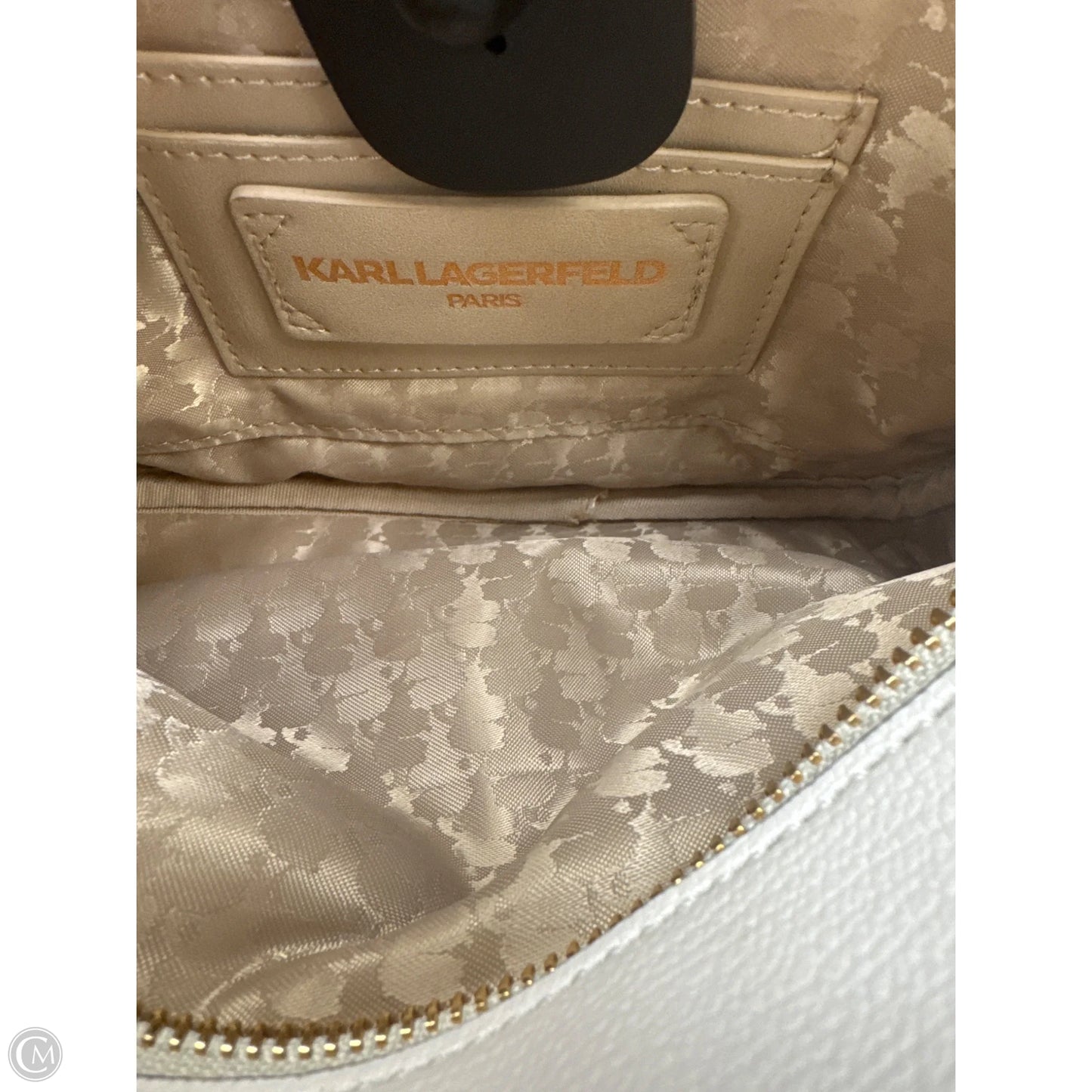 Crossbody Designer By Karl Lagerfeld, Size: Small