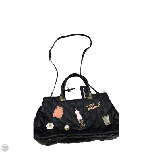 Handbag Designer By Karl Lagerfeld, Size: Medium