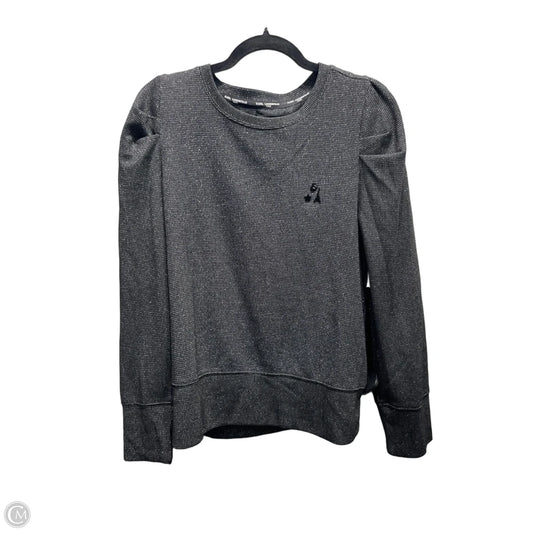 Top Long Sleeve Designer By Karl Lagerfeld In Black, Size: L