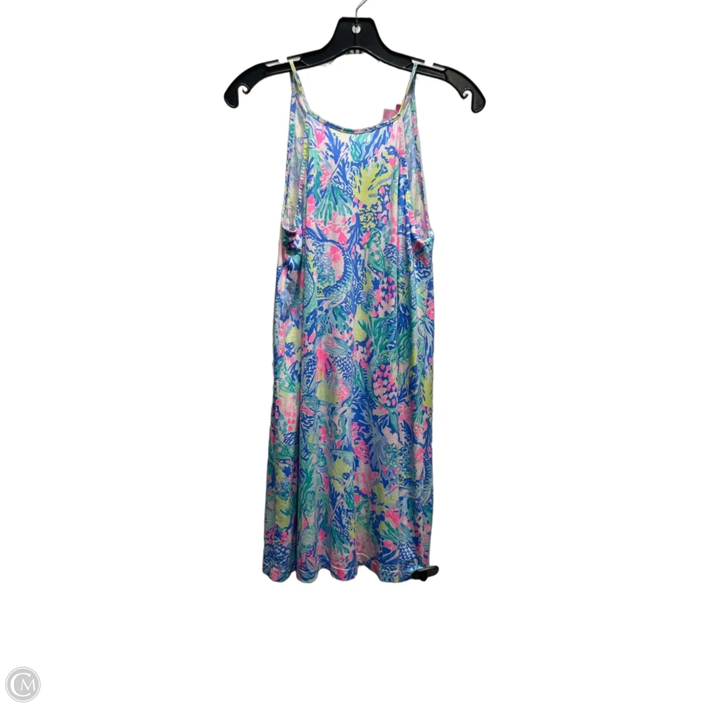 Dress Designer By Lilly Pulitzer In Blue & Pink, Size: Xxs