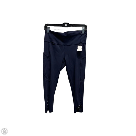 Athletic Capris By Lululemon In Navy, Size: 10