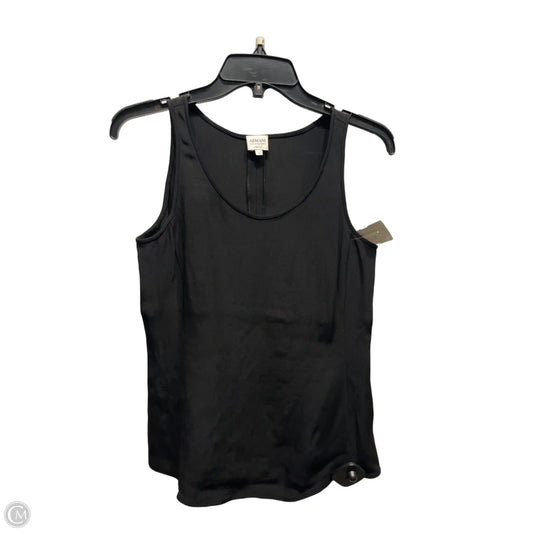 Top Sleeveless Luxury Designer By Armani In Black, Size: 6