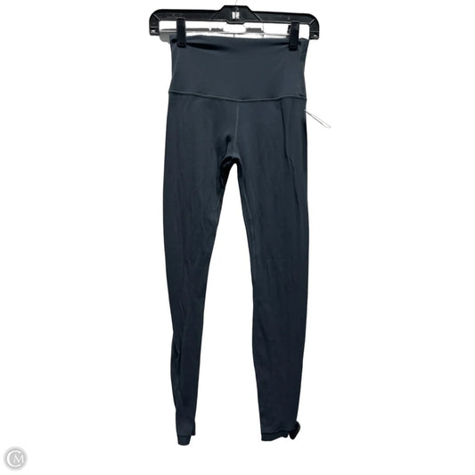 Athletic Leggings By Lululemon In Grey, Size: 4