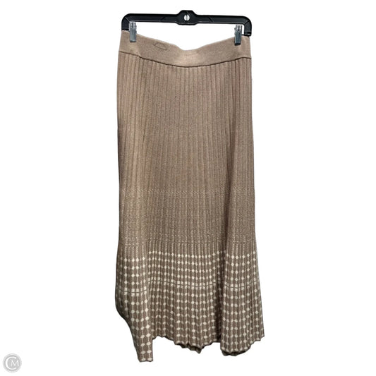 Skirt Maxi By LUNA In Tan, Size: L