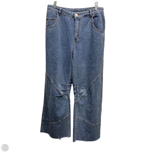 Jeans Straight By Steve Madden In Blue Denim, Size: 4