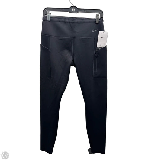 Athletic Leggings By Nike Apparel In Black, Size: L