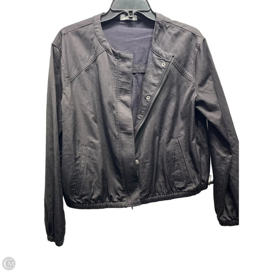 Jacket Windbreaker By White House Black Market In Black, Size: S