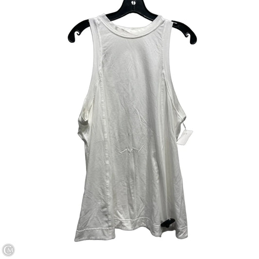 Athletic Tank Top By Lululemon In White, Size: M