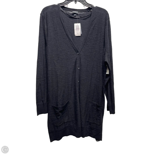 Sweater Cardigan By Torrid In Black, Size: 2x