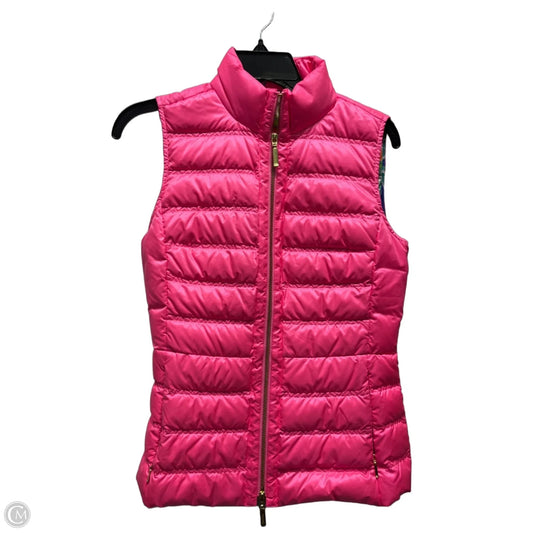 Vest Designer By Lilly Pulitzer In Pink, Size: Xs