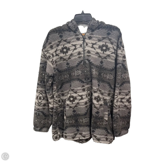 Jacket Fleece By Koolaburra By Ugg In Grey, Size: M