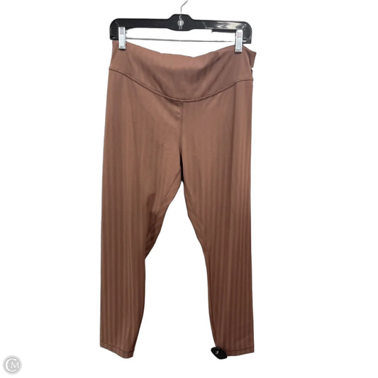 Athletic Leggings By Lululemon In Brown, Size: 12