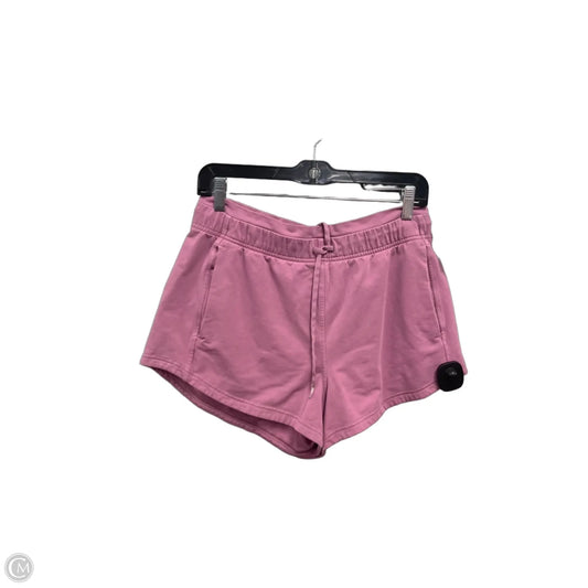 Athletic Shorts By Lululemon In Pink, Size: 10