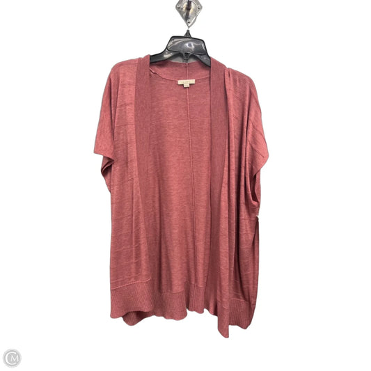 Cardigan By Loft In Pink, Size: Xs