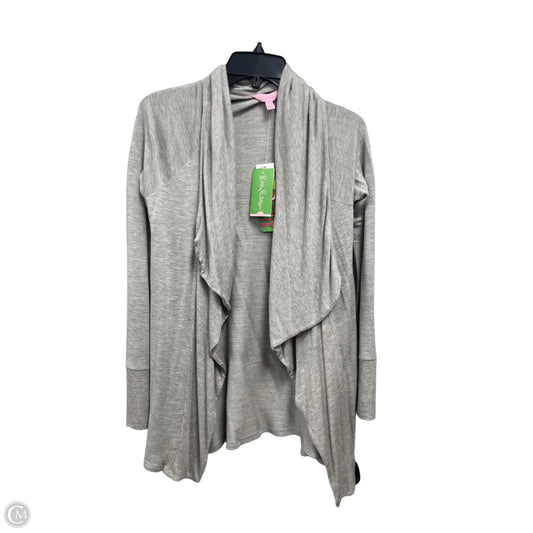 Cardigan Designer By Lilly Pulitzer In Grey, Size: Xs