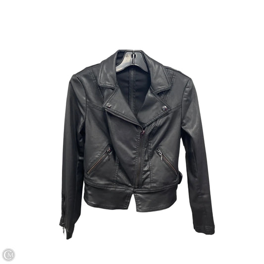 Jacket Moto By White House Black Market In Black, Size: 0p