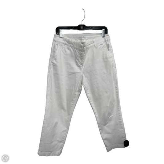 Capris By Tommy Bahama In White Denim, Size: 8