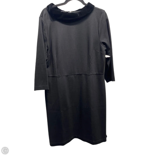 Dress Party Short By Talbots In Black, Size: 16