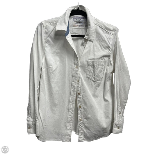 Top Long Sleeve By Tommy Bahama In White, Size: S