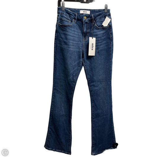 Jeans Flared By Mica In Blue Denim, Size: 2