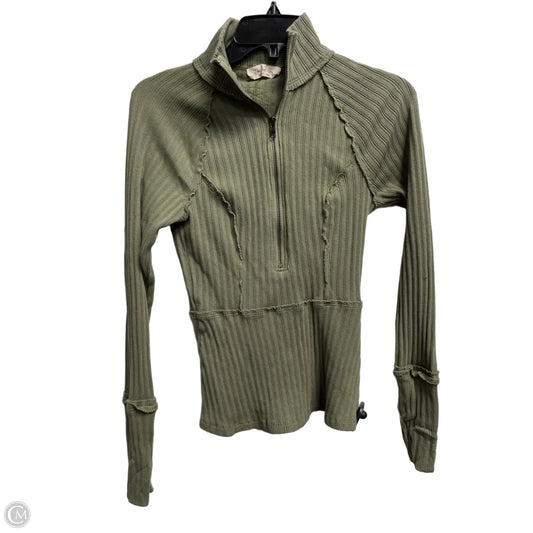 Top Long Sleeve By Doe & Rae In Green, Size: S